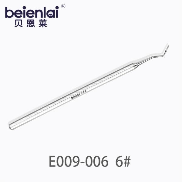 Benlai Dental Scaler E009-006 BJD 6#, Single End, 5.5 Octagonal Handle